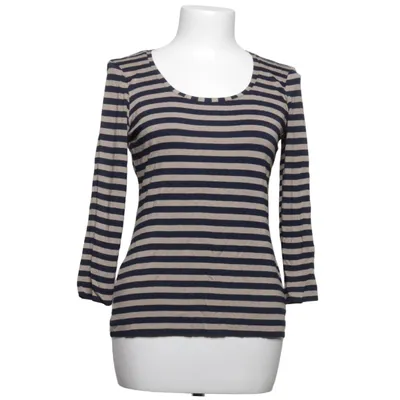 Langarmshirt (Blau, Beige) von Eva & Claudi Elasthan, Viskose