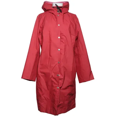 Manteau imperméable (Rouge) de Ilse Jacobsen Coton, Polyester