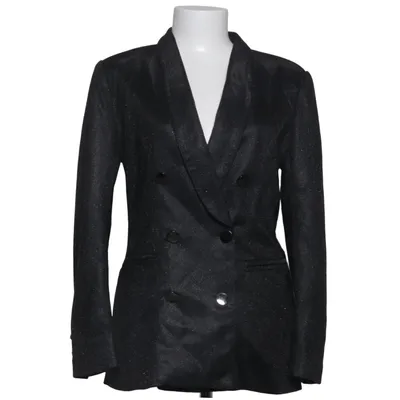 Blazer (Zwart) van Allyson Metallvezel, Polyester