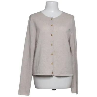 Cardigan (Beige) fra Busnel Merinould
