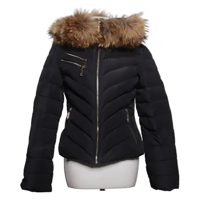 Daunenjacke (Schwarz) von Hollies Stockholm Baumwolle, Daune, Feder, Polyester