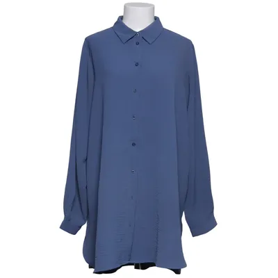 Blouse (Blauw) van Evoked Vila Gerecycled polyester