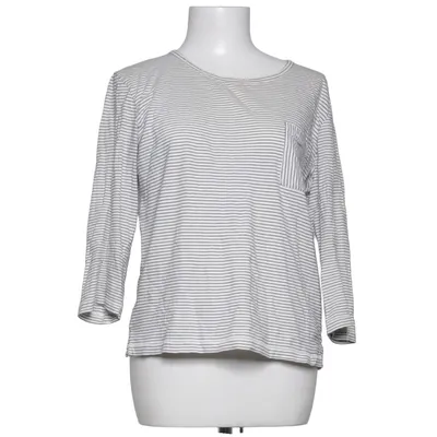 Long sleeve T-shirt (Gray, White) from Filippa K Organic cotton