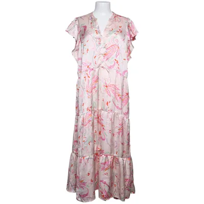Robe longue (Rose, Multicolore) de Neo Noir Polyester