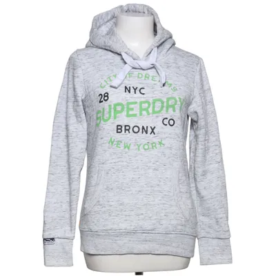 Huvtröja (Grå) från Superdry Vintage Bomull, Polyester