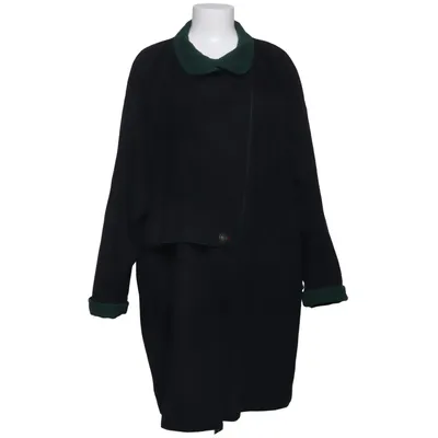 Coat (Black, Green) from Goldix Cashmere, Viscose, Wool