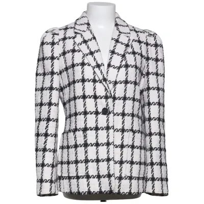 Blazer (Hvid, Sort) fra Rue de Femme Elastan, Polyester