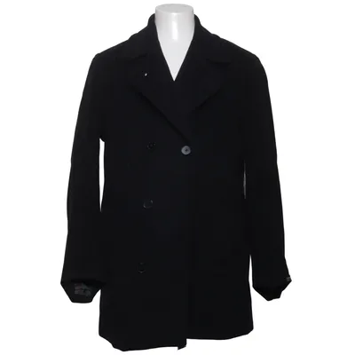 Pea coat (Black) from ESPRIT Collection Polyamide, Viscose, Wool