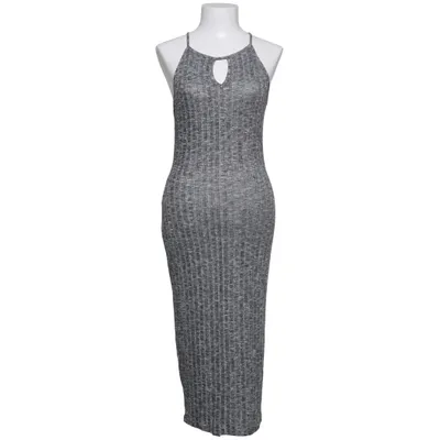 Jurk (Grijs, Zwart, Wit) van Charlotte Russe Elastaan, Polyester, Viscose