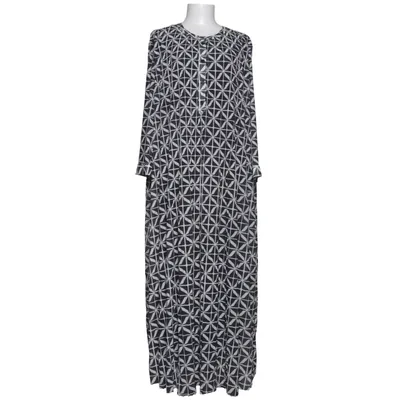 Klänning (Svart, Vit) från Ulla Popken Elastan, Polyester