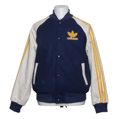 Collegejakke (Blå, Beige, Gul) fra Adidas Originals Akryl, Bomuld, Elastan, Polyurethan, Genanvendt polyester, Uld