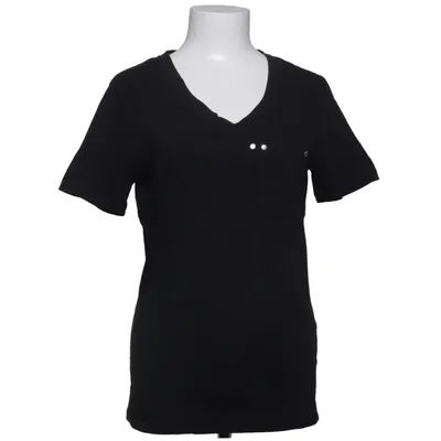 T-shirt (Noir) de Hust & Claire Coton, Élasthane