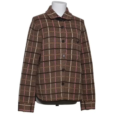 Overshirt (Brown, Multicolored) from Guest in Residence Cashmere