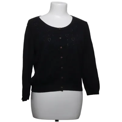 Cardigan (Noir) de Blutsgeschwister Coton biologique