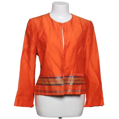 Jakke (Orange, Flerfarvet) fra Alain Manoukian Acetat, Viscose