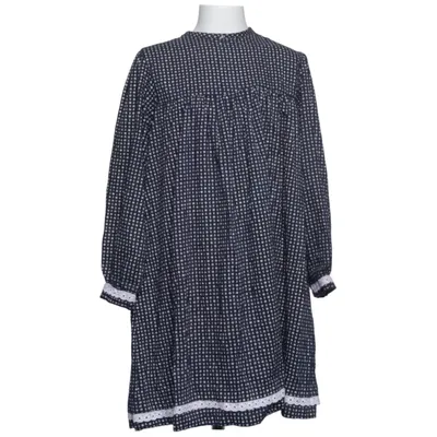 Robe (Bleu, Blanc) de The New Polyester, Viscose
