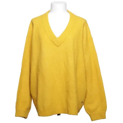 Pull-over (Jaune) de Boomerang Laine d'alpaga, Élasthane, Polyamide