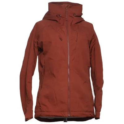 Veste polaire (Rouge) de Lundhags Acrylique, Coton biologique, Polyester recyclé