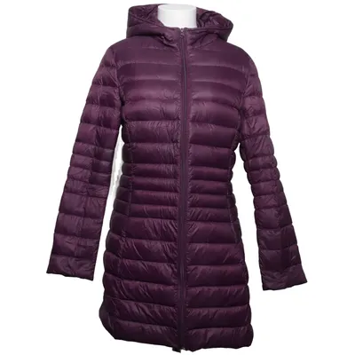 Doudoune longue (Violet) de Your Face Duvet, Plume, Polyamide, Polyester