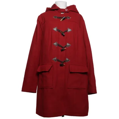 Dufflecoat (Rot) von Ellos Polyester, Wolle