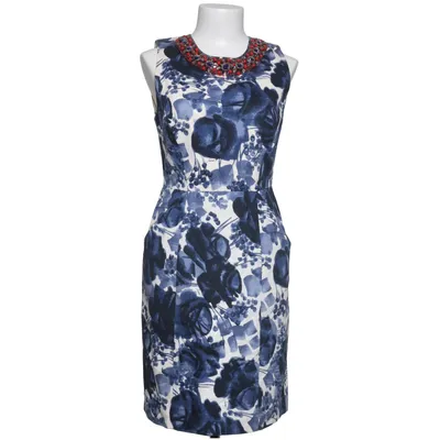 Dress (Blue, White) from Milly Cotton