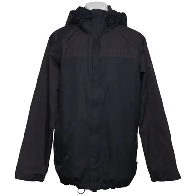 Allvädersjacka (Svart, Grå) från Jack Wolfskin Polyamid, Polyester