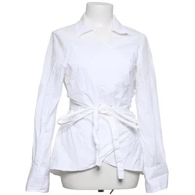 Omlottblus (Vit) från H&M Modern Classic Bomull