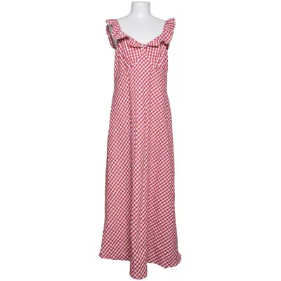 Robe longue (Rouge, Blanc) de Shein Curve Coton, Polyester, Viscose