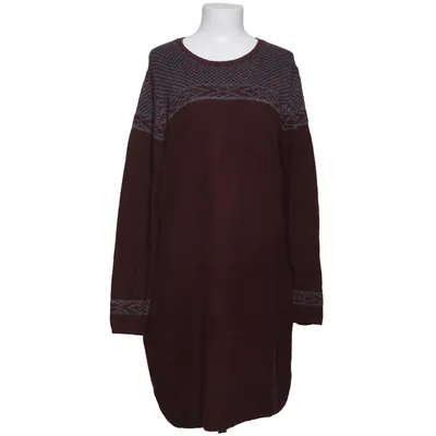 Robe (Marron, Gris) de Sherpa Laine d'alpaga, Laine de mouton, Nylon, Viscose