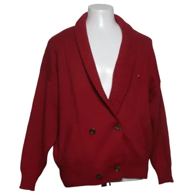 Cardigan (Rouge) de Il Granchio Acrylique, Laine