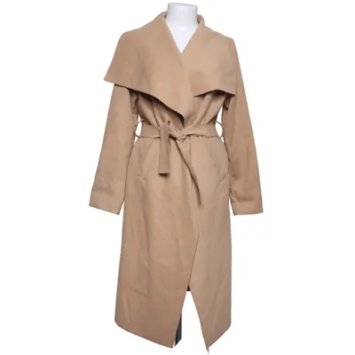 Coat (Beige) from Flam Mode Elastane, Polyester