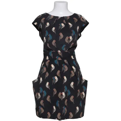 Dress (Black, Blue, Multicolored) from Shikha London Polyester
