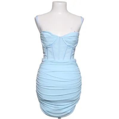 Cocktailjurk (Blauw) van Oh Polly Elastaan, Polyamide, Polyester
