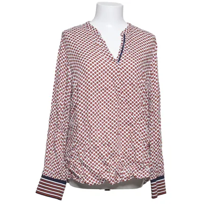 Bluse (Hvid, Brun) fra Emily van den Bergh Viscose