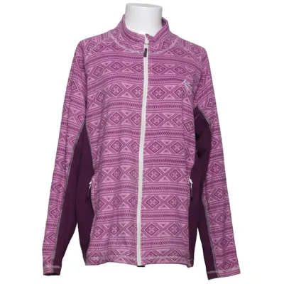 Fleecejakke (Lilla, Flerfarvet) fra High Mountain Polyester
