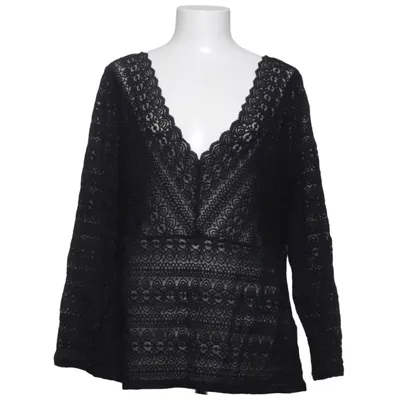 Topp (Vichikka V-Neck L/S Top/Cur - Noos) från Evoked Vila Elastan, Polyamid