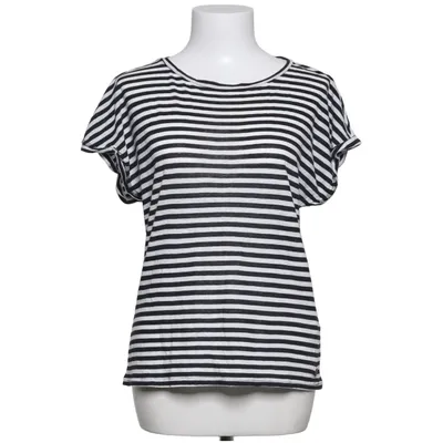 T-shirt (Svart, Vit) från Garcia Jeans Linne, Lyocell
