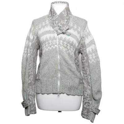 Cardigan (Gray, Multicolored) from Munthe plus Simonsen Merino wool, Polyamide