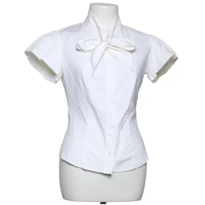 Short sleeve shirt (White) from Baby Phat Cotton, Elastane, Polyamide