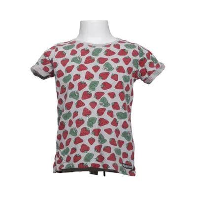T-shirt (White, Red, Green) from Villervalla Organic cotton