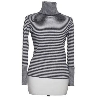 Turtleneck (Sort, Hvid) fra Suncoo Akryl, Metallfiber, Uld