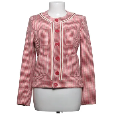 Strickjacke (Rot, Weiß) von Weekend MaxMara Baumwolle