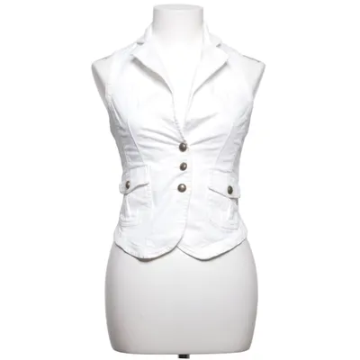 Gilet de costume (Blanc) de Blendshe Coton, Élasthane