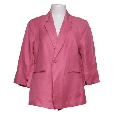 Blazer (Pink) von H&M Leinen, Polyester, Viskose