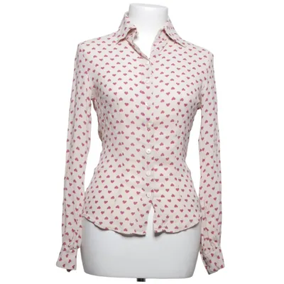 Skjorta (Beige, Lila) från Whiite Silke