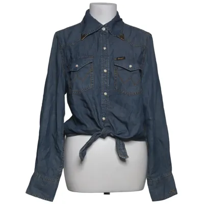 Denim blouse (Blauw) van Wrangler Lyocell
