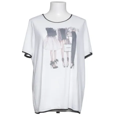 T-shirt (Vit, Svart) från Million X Polyester, Viskos