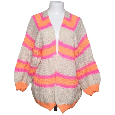 Cardigan (Beige, Orange, Pink) fra Noella Akryl, Mohair, Polyamid