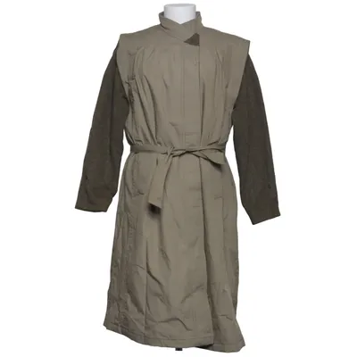 Frakke (Beige, Grøn) fra Echter Loden Bomuld, Polyester