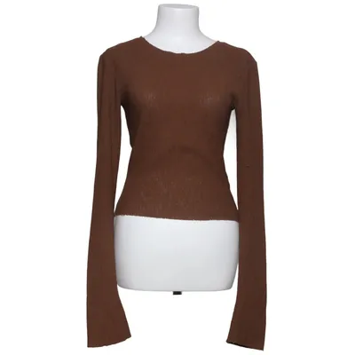 Langærmet t-shirt (Brun) fra A-DSGN Polyester